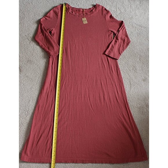 New - CP Shades Sara French Terry Midi or Maxi T-Shirt Dress in Mulberry, Sml - Picture 8 of 12